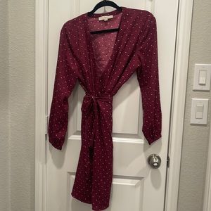 Cute star wrap dress!